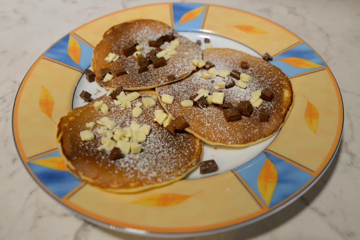 Pancakes auf der Crepes-Platte4