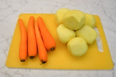 Ofenpommes mit Karotten2