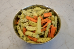 Ofenpommes mit Karotten3