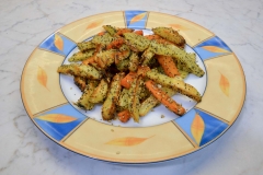 Ofenpommes mit Karotten6