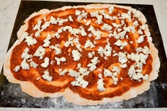 7. Pizzavariante Linsenmehl 80p Mozzarella light34