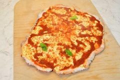 8. Pizzavariante Linsenmehl 80p Hüttenkäse41