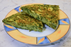 Spinat Kartoffel Omelette2